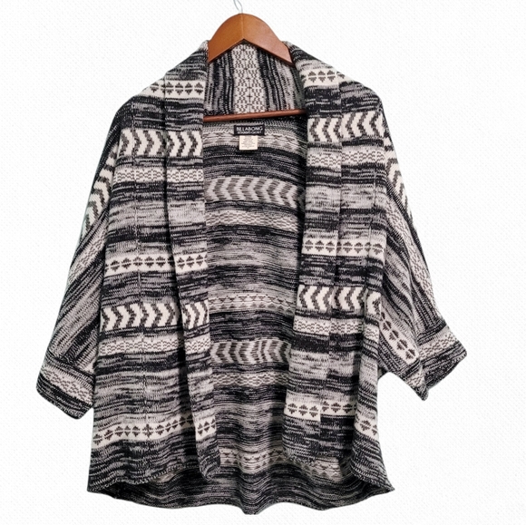 Billabong Long Sleeve Poncho Style Cardigan - S - Picture 5 of 9